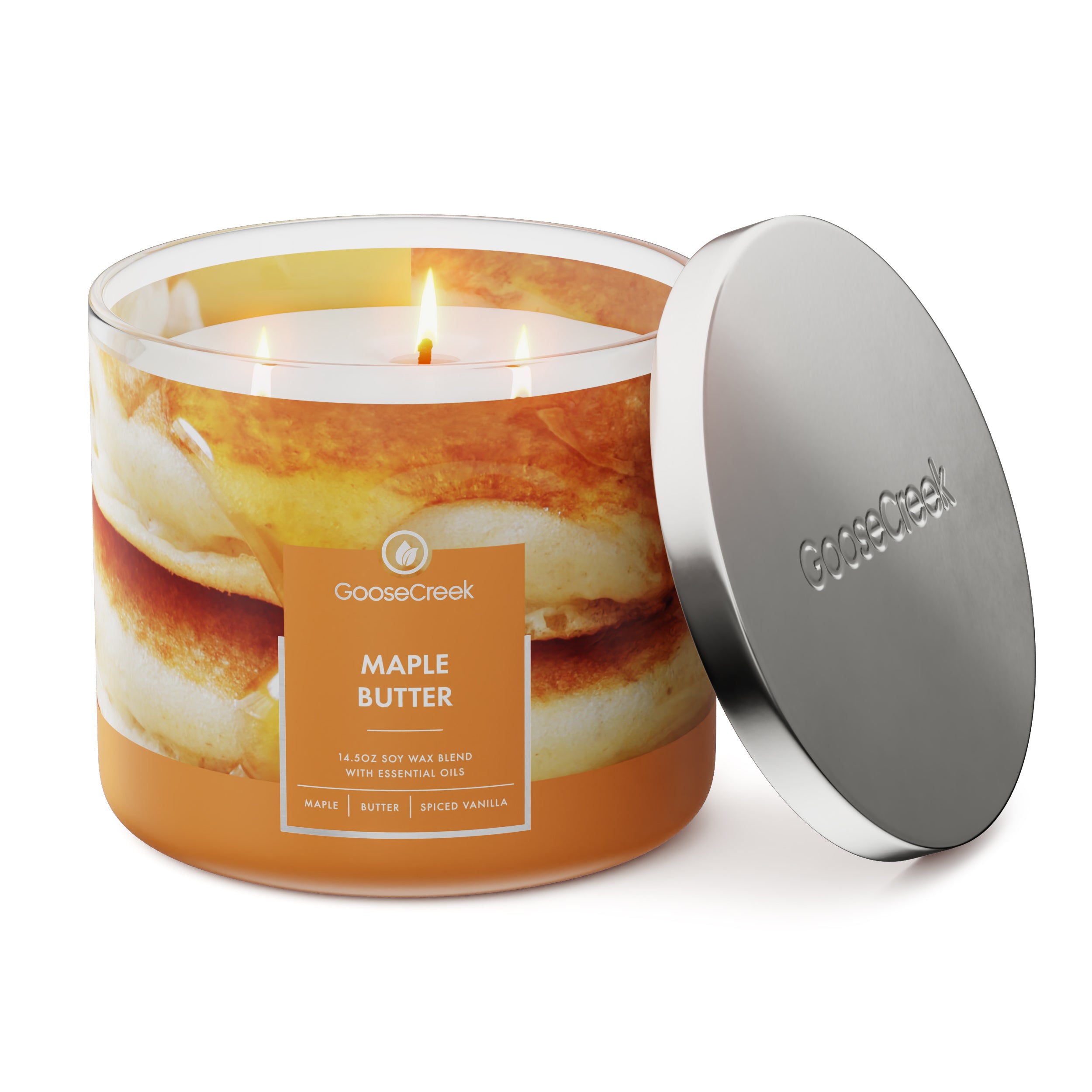 Maple Butter 3-Wick Candle - Image 3